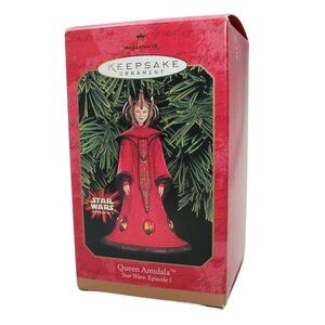 Queen Amidala Star Wars Episode 1 Ornament Hallmark Keepsake 1999
